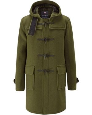 Gloverall Morris Duffle Coat - Green