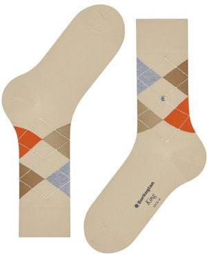 Burlington King Socks - Natural