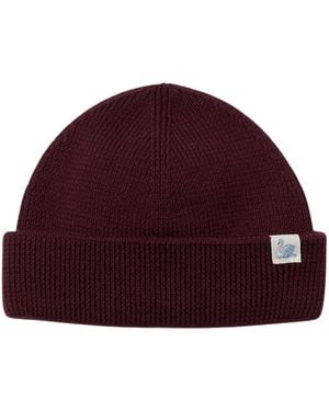 Merz B. Schwanen Merino Wool Watch Cap - Purple