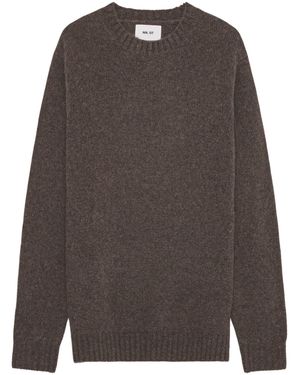 NN07 Lee Merino Wool Jumper - Brown