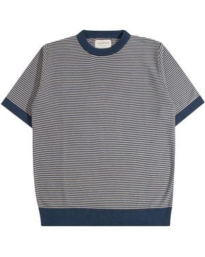 Far Afield Newport Knit T-Shirt - Grey