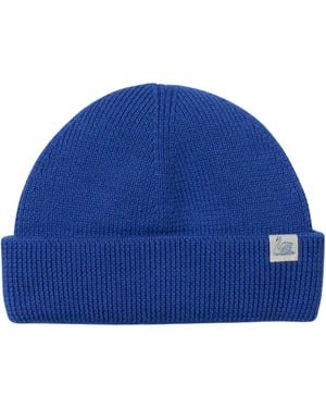 Merz B. Schwanen Merino Wool Watch Cap - Blue