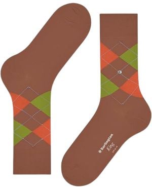 Burlington King Socks - Brown