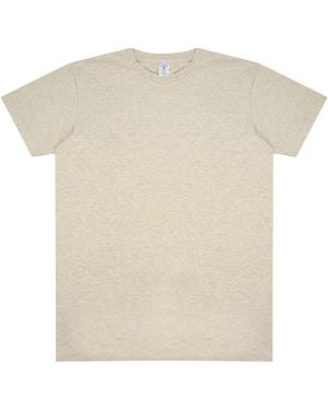 Velva Sheen Short Sleeve Crew Neck T-Shirt - Natural