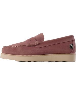 Yogi Footwear X Stuarts London Rudy Suede Loafers - Purple