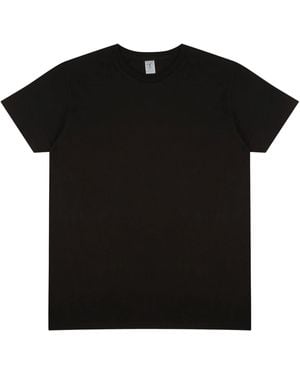 Velva Sheen Short Sleeve Crew Neck T-Shirt - Black