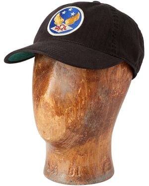 RRL Garment-Dyed Twill Ball Cap - Black