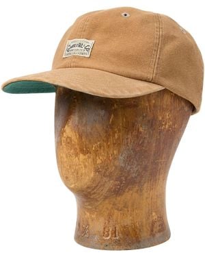 RRL Canvas Ball Cap - Brown