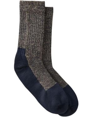 Red Wing Deep Toe Capped Socks - Blue