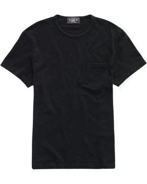 RRL Jersey Pocket T-Shirt - Black