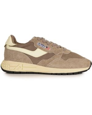 Autry Reelwind Low Trainers - Natural