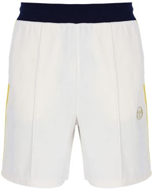 Sergio Tacchini Monte Velour Shorts - Blue
