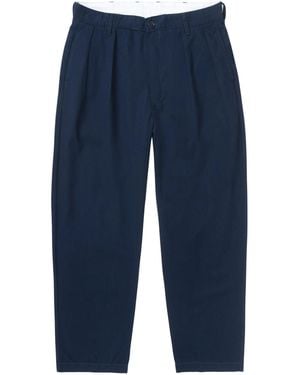 Service Works Twill Part Timer Trousers - Blue