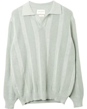 Far Afield Clifford Knitted Polo - Green