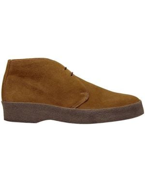 Sanders Hi Top Chukka Boot - Brown