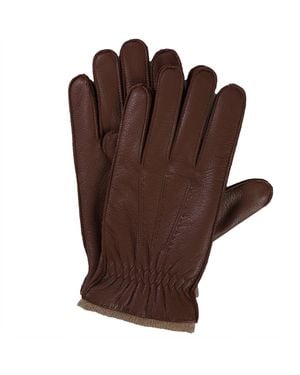 Dents Deerskin Gloves - Brown