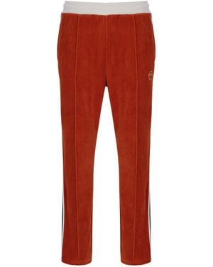 Sergio Tacchini Monte Velour Track Trousers - Red