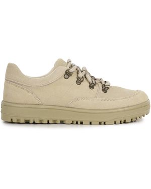 Novesta Trampky Suede Trainer - Natural