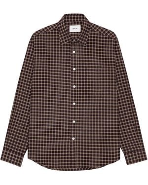 NN07 Deon Shirt - Brown