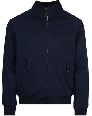 real hoxton Harrington Jacket - Blue