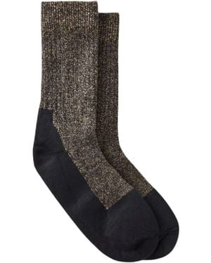 Red Wing Deep Toe Capped Socks - Black