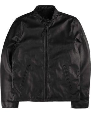 Schott Nyc Leather Biker Jacket - Black