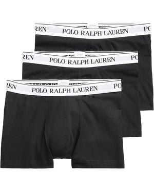 Polo Ralph Lauren 3 Pack Trunks - Black