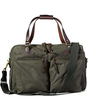 Filson 48 Hour Tin Cloth Duffle Bag - Black