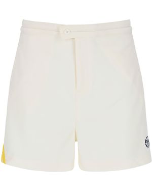 Sergio Tacchini Miss Time Tennis Shorts - White