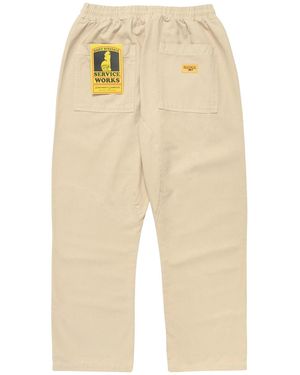 Service Works Classic Chef Trousers - Natural