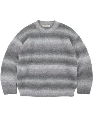 FRIZMWORKS Gradation Boucle Knit - Grey