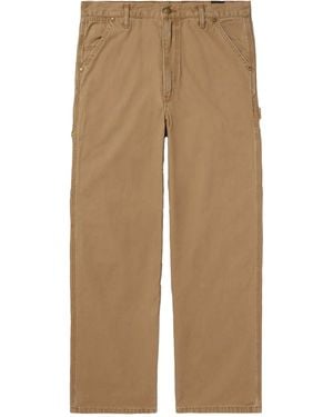 Orslow Straight-Leg Cotton-Canvas Trousers - Natural