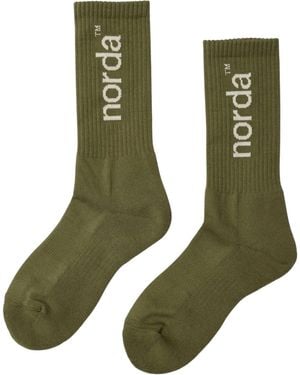 Norda Norda Retro Socks - Green