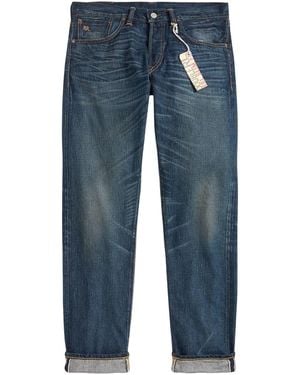 RRL Slim Fit Ridgecrest Selvedge Jean - Blue
