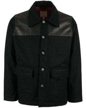 real hoxton Donkey Jacket - Black
