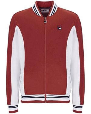 Fila Settanta Baseball Track Top - Red