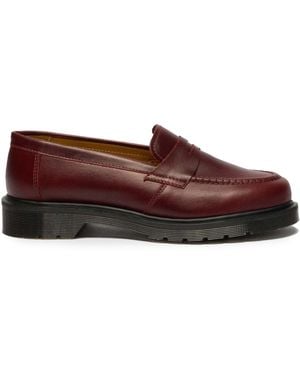 Dr. Martens Delapre Penny Loafer - Red