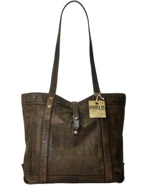 RRL Leather Tote Bag - Brown