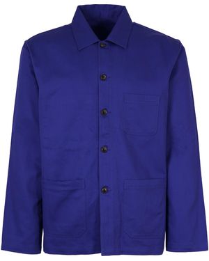 real hoxton French Utility Jacket - Blue