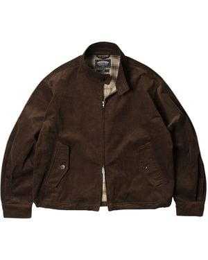 FRIZMWORKS Corduroy Buddy Harrington Jacket - Brown