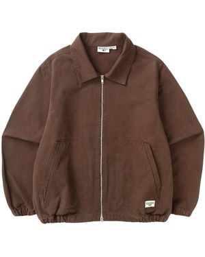 Service Works Twill Work Jacket - Brown