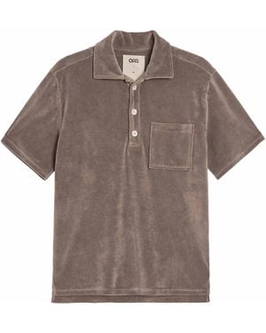 Oas Velour Shirt - Brown