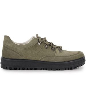 Novesta Trampky Suede Trainer - Green