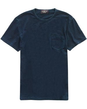 RRL Jersey Pocket T-Shirt - Blue