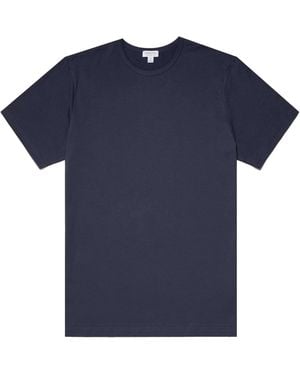 Sunspel Classic T-Shirt - Blue