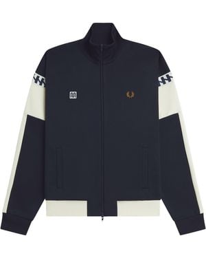 Fred Perry X Meyba Track Jacket - Blue