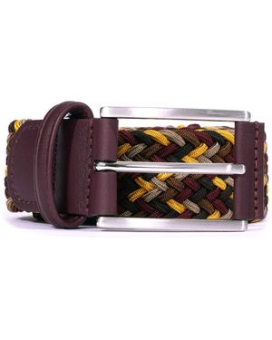 Anderson's Anderson&Apos; Belts Woven Belt - Multicolour