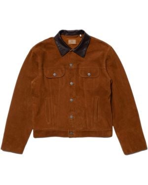 Nudie Jeans Danny Suede Jacket - Brown