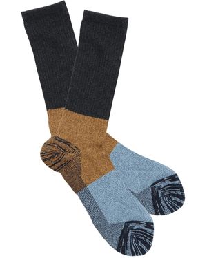 Anonymous Ism Moc Pile Socks - Blue