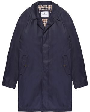 Aquascutum Archival Mac Coat - Blue